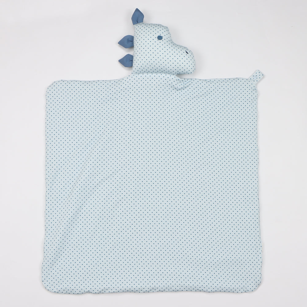 Dino Dots Lovey + Paci clip holder