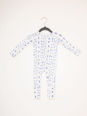 Sleep Romper - Dalmatian Dot