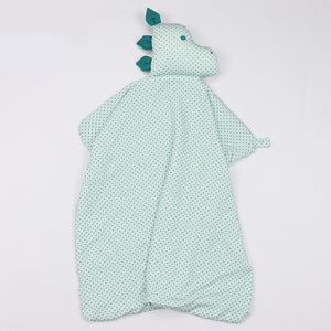 Dino Dots Lovey + Paci clip holder
