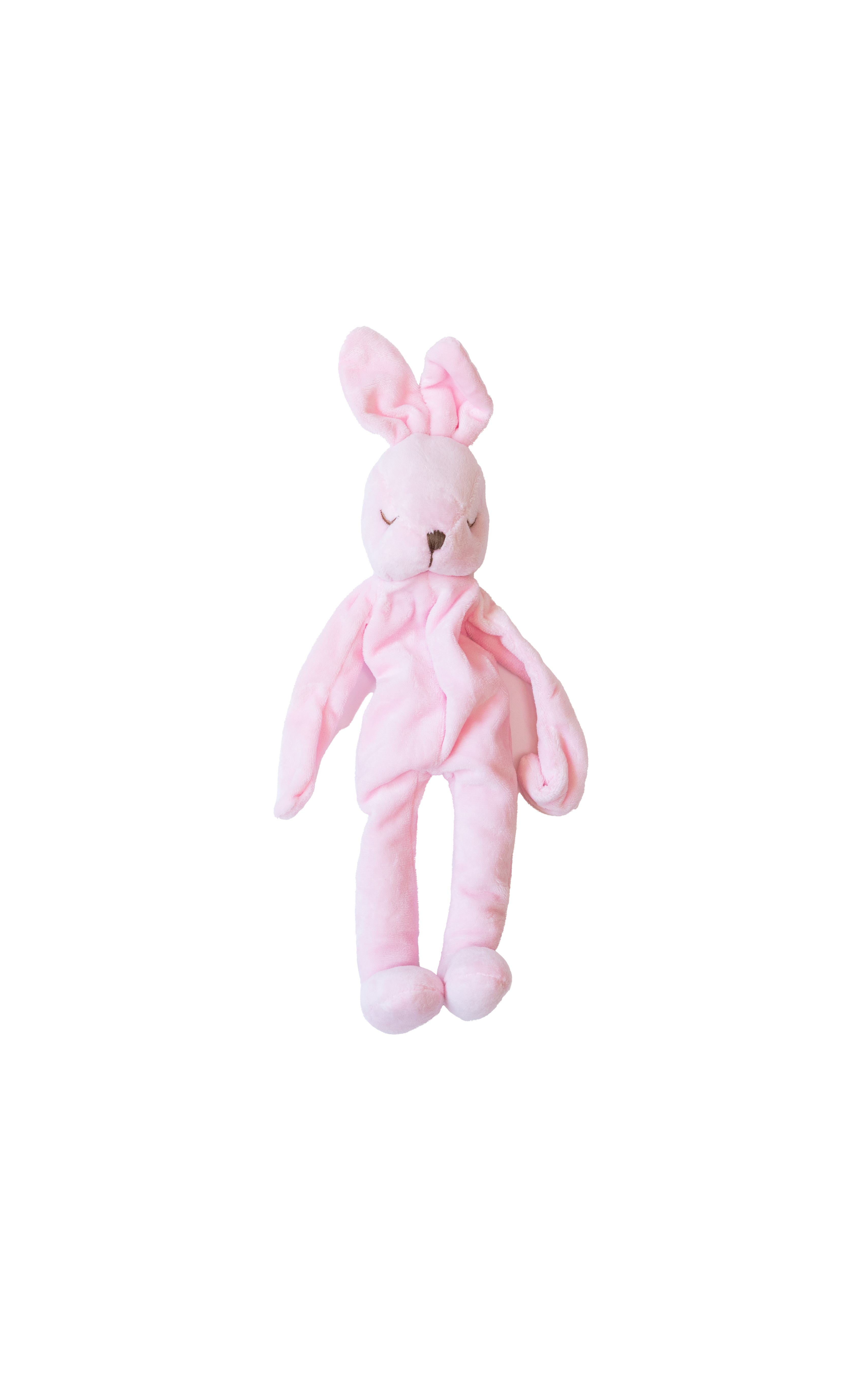 Bunny Lovey / Paci Holder - Pink