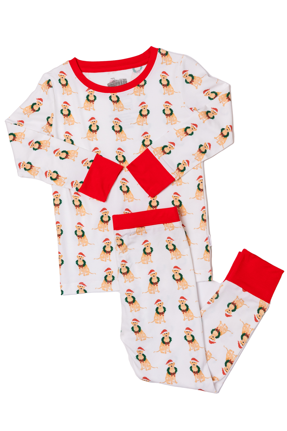 Pajama Set 2 Piece - Holiday Dogs