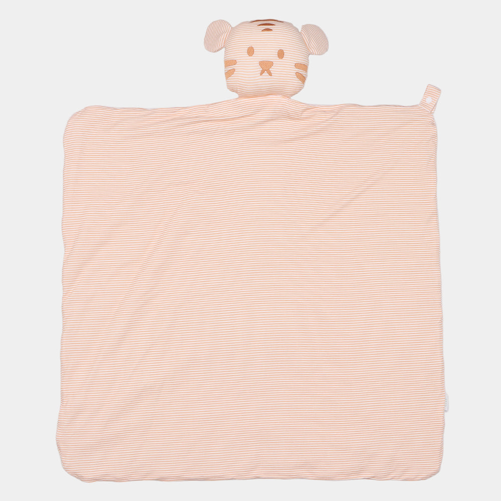 Mini-Stripe Tiger Lovey + Paci clip holder