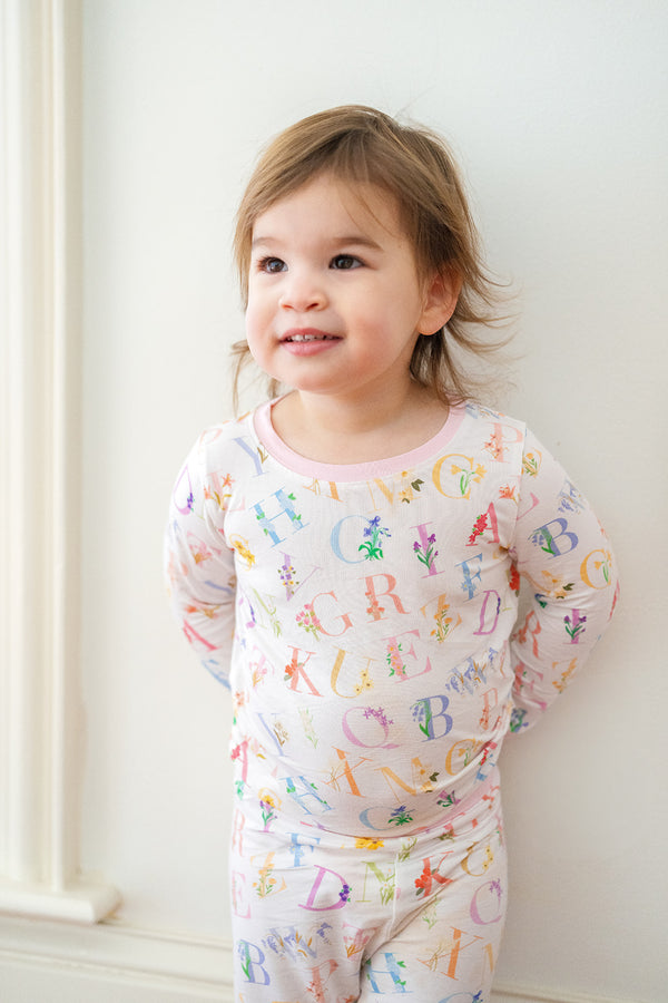 Floral ABC's Bamboo Dress