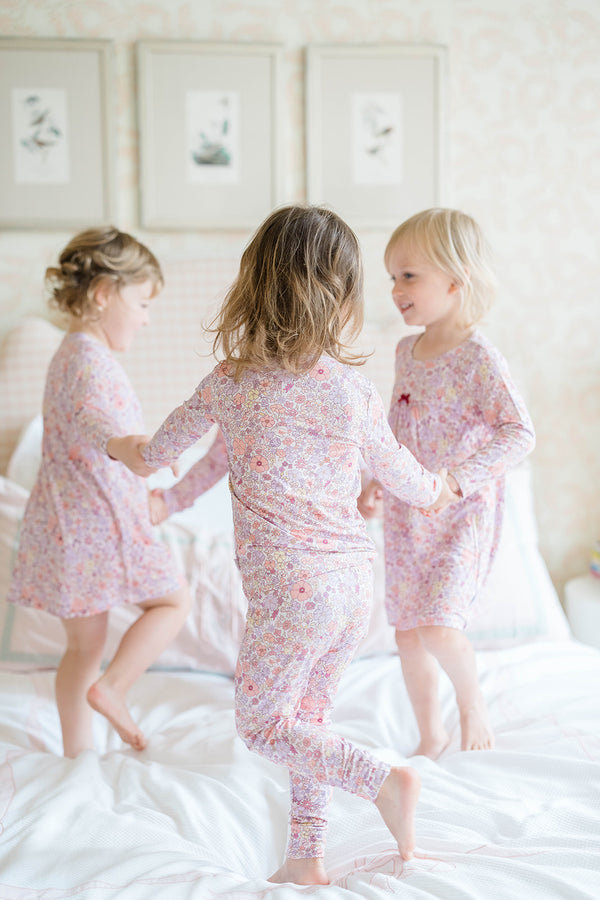 Ditsy Floral 2-Piece Pajamas