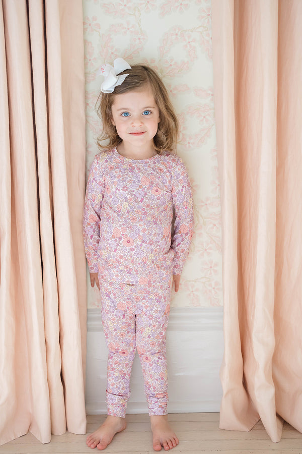 Ditsy Floral 2-Piece Pajamas