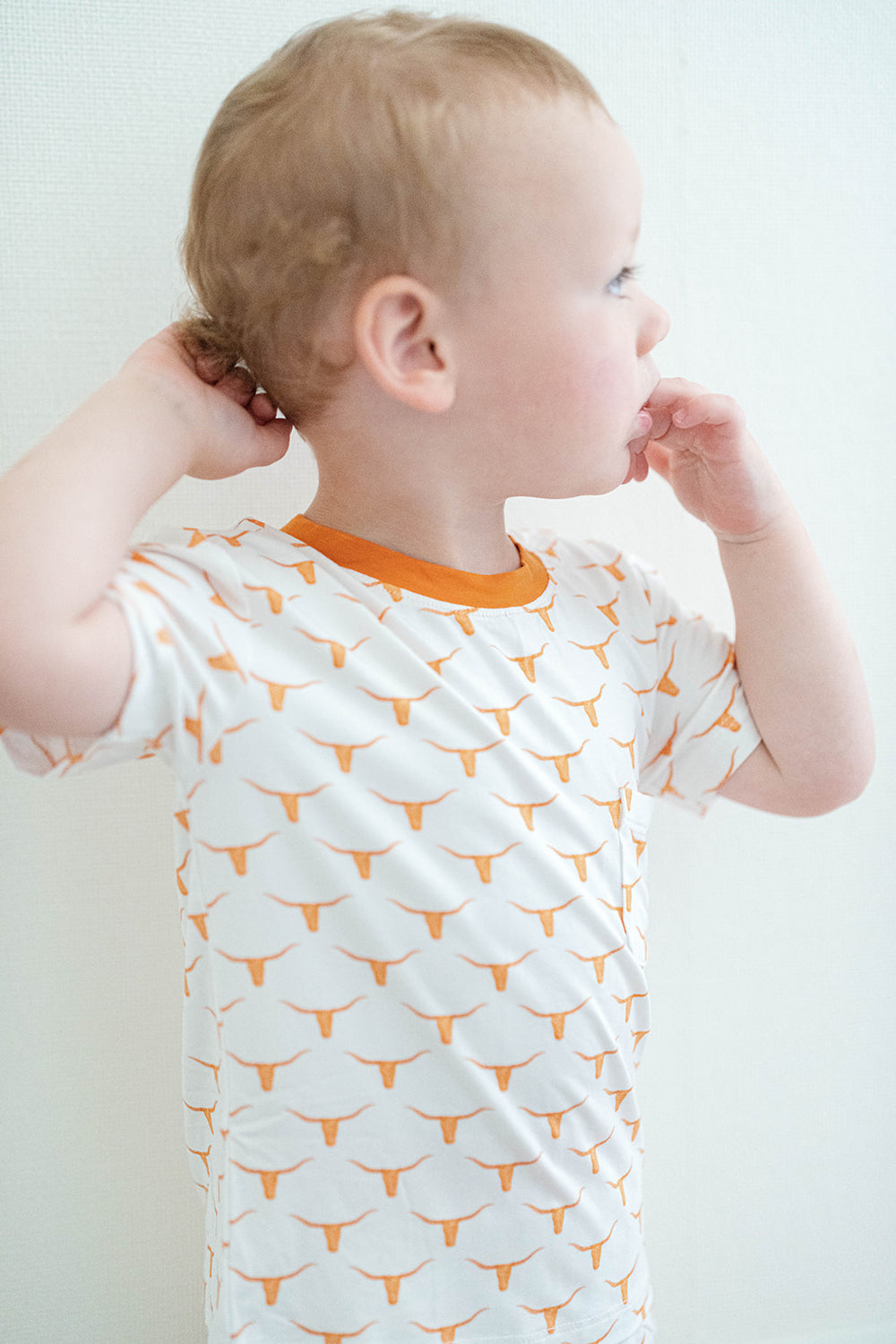 Longhorn Shorts & T-Shirt Set