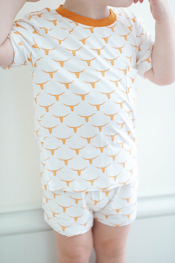 Longhorn Shorts & T-Shirt Set