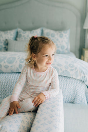 Nellie Howard Ossi X The Uptown Baby Sweet Hearts Pajama Set