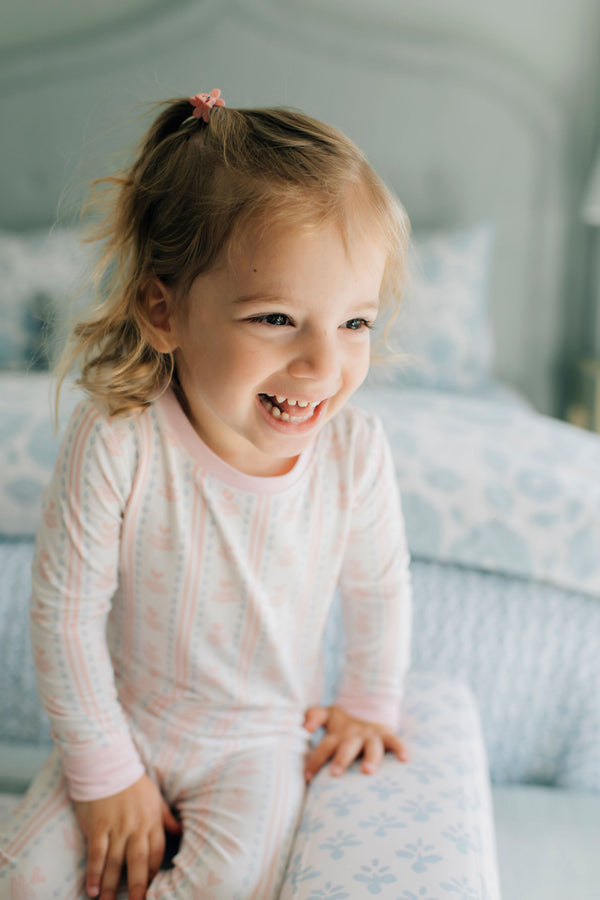 Nellie Howard Ossi X The Uptown Baby Sweet Hearts Pajama Set