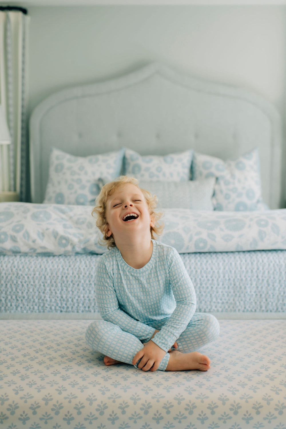 Nellie Howard Ossi X The Uptown Baby Watercolor Basket Weave Romper