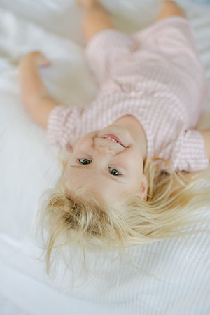 Pink Gingham Bamboo Dress