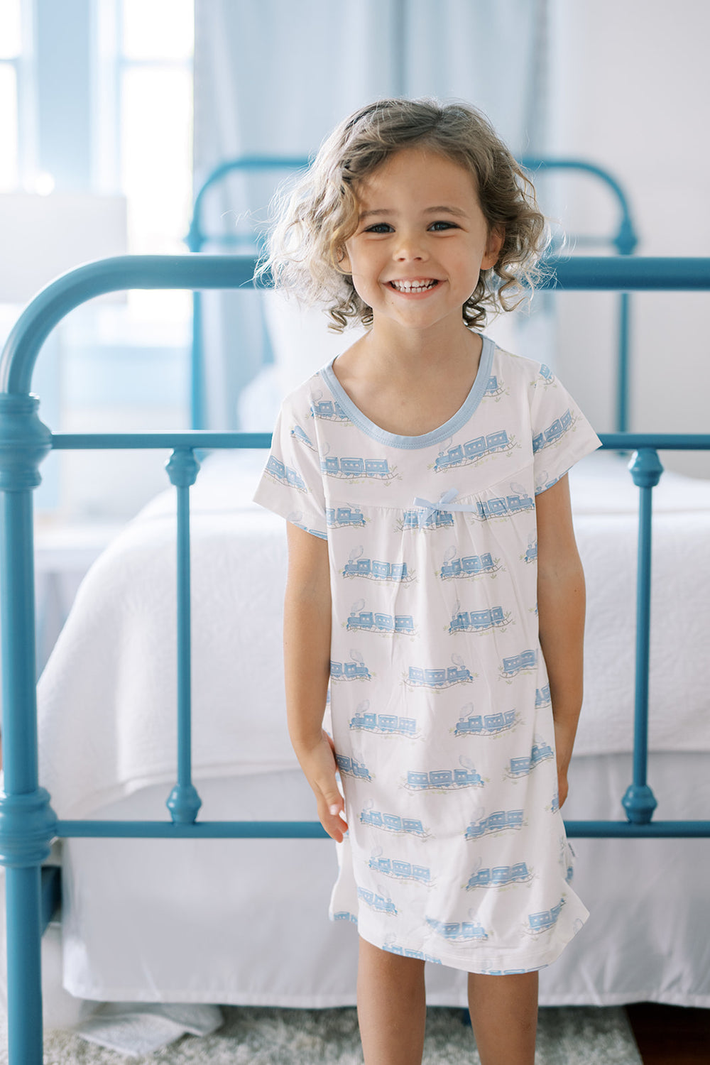 Trains Bamboo Dress