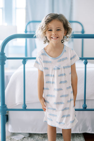Trains Bamboo Dress