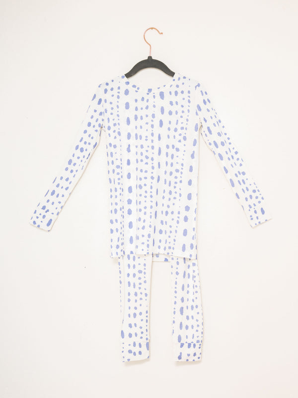 Pajama Set 2 Piece- Dalmatian Dot