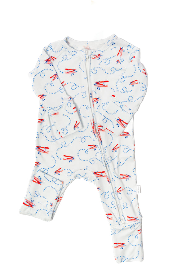 Onesie with airplanes