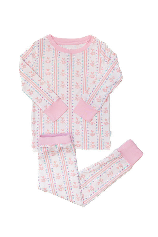 Nellie Howard Ossi X The Uptown Baby Sweet Hearts Pajama Set