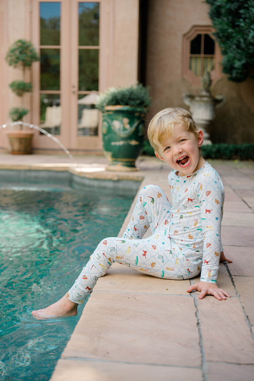 Mary Ball X The Uptown Baby - Zoo on the loose - Sleep Romper