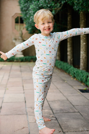 Mary Ball X The Uptown Baby - Zoo on the loose - Sleep Romper