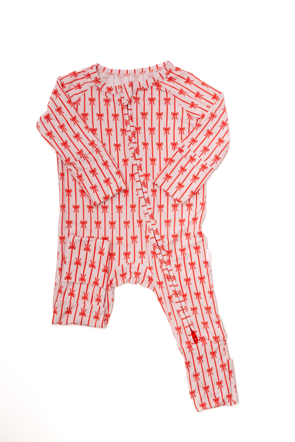 Holiday Bows Sleep Romper