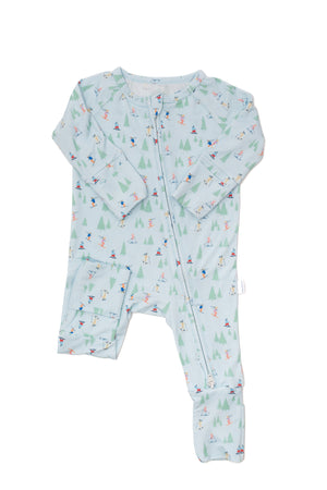 Ski Slopes Sleep Romper