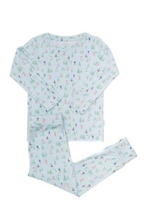 Ski Slopes 2-Piece Pajamas