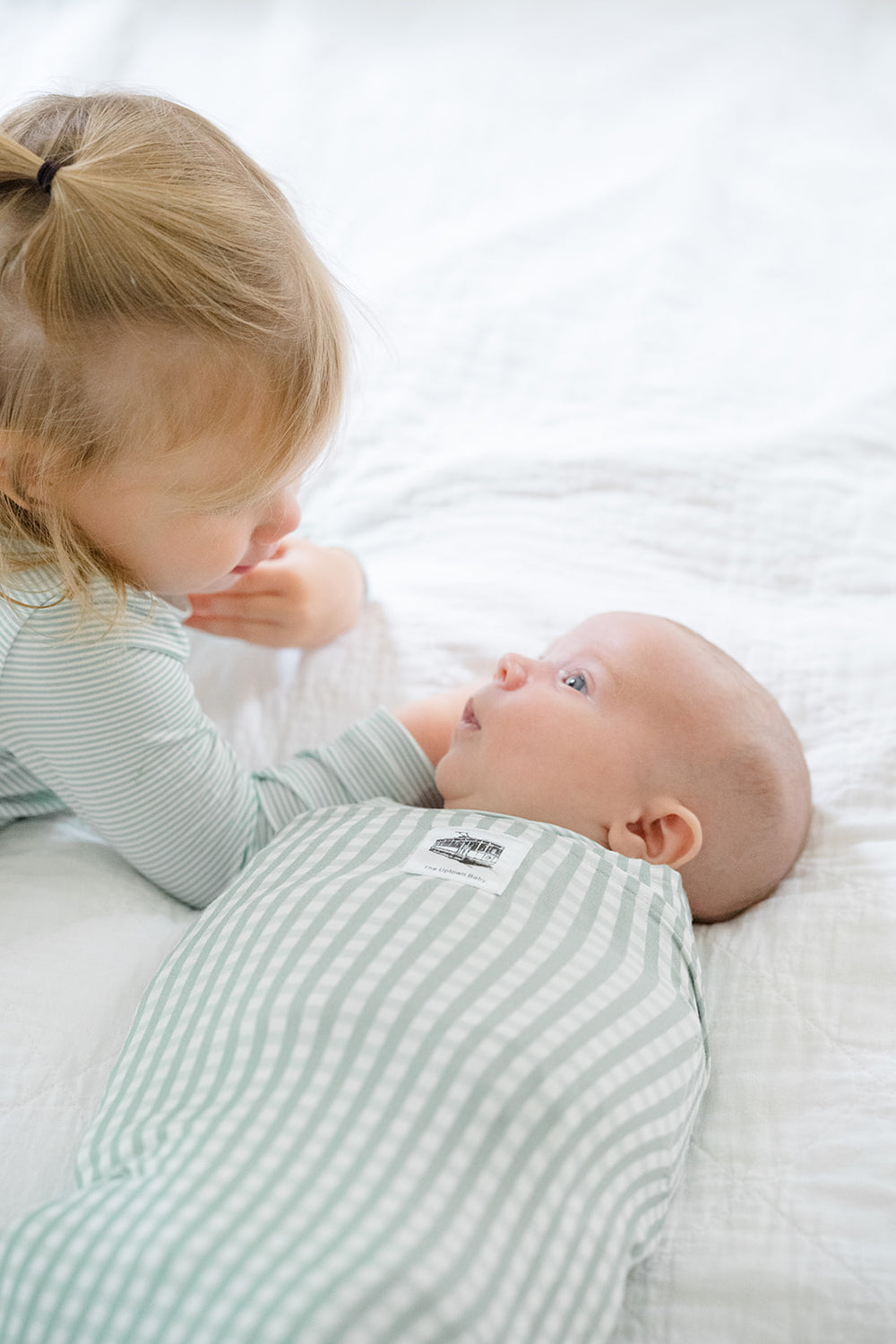 Gingham Swaddle