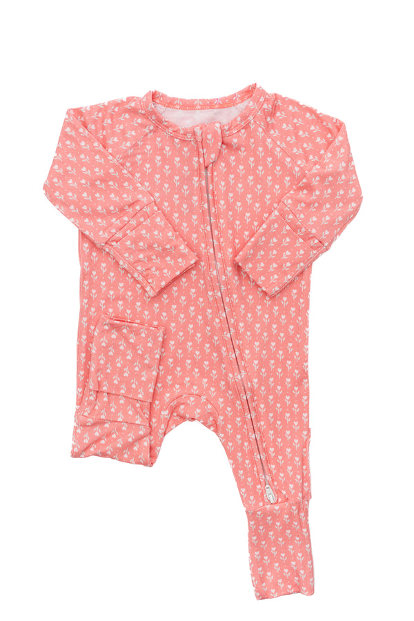 BB's Tulips Sleep Romper