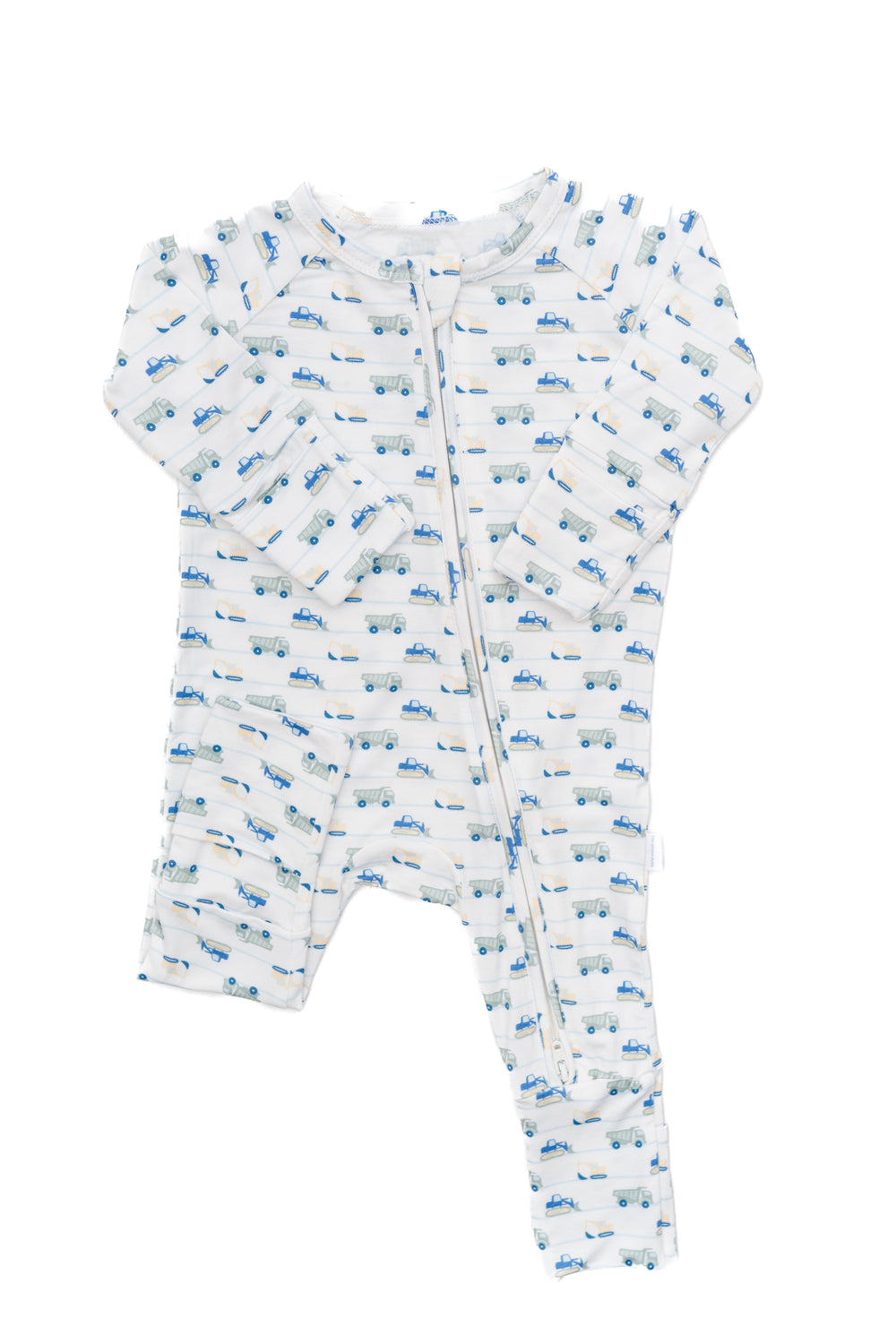 Construction Zone Sleep Romper
