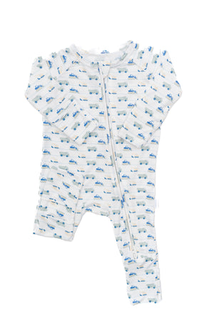 Construction Zone Sleep Romper