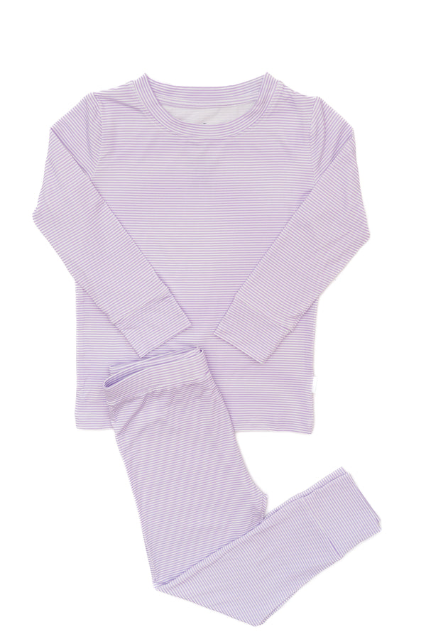 Mini Stripe 2 Piece Pajama Set