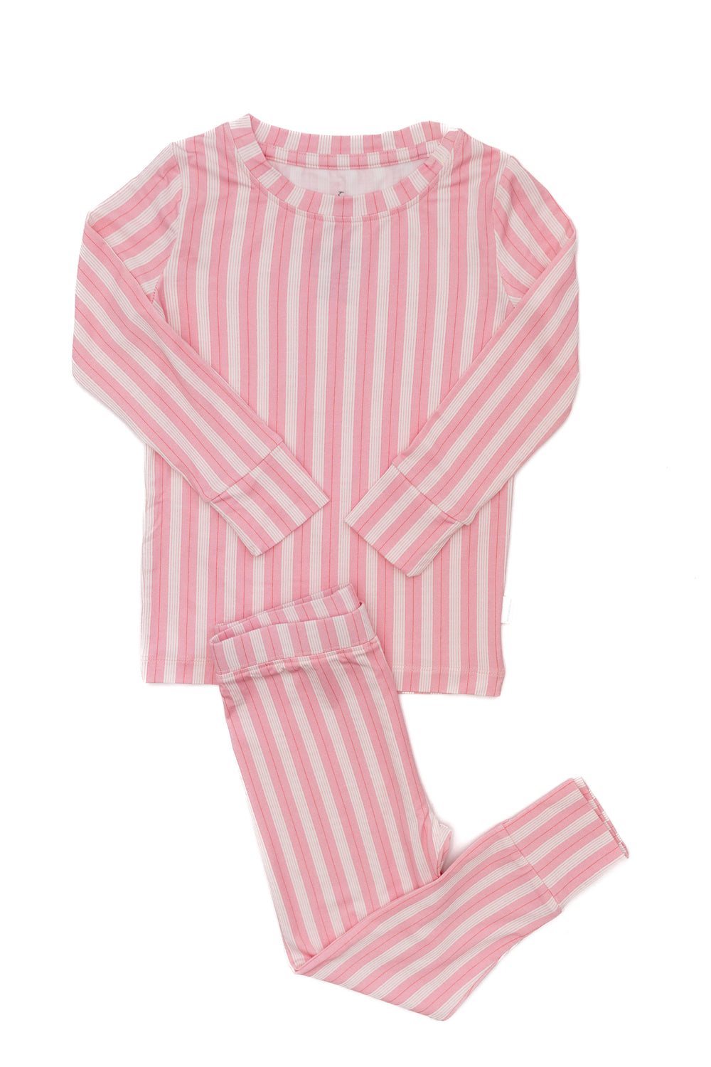 Red/White Holiday Stripes 2-Piece Pajamas