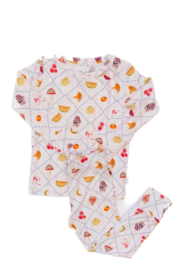 Mary Ball X The Uptown Baby - Tutti Frutti 2 Piece Pajama Set
