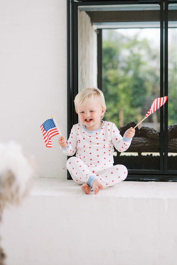 Red Star 2-Piece Pajamas