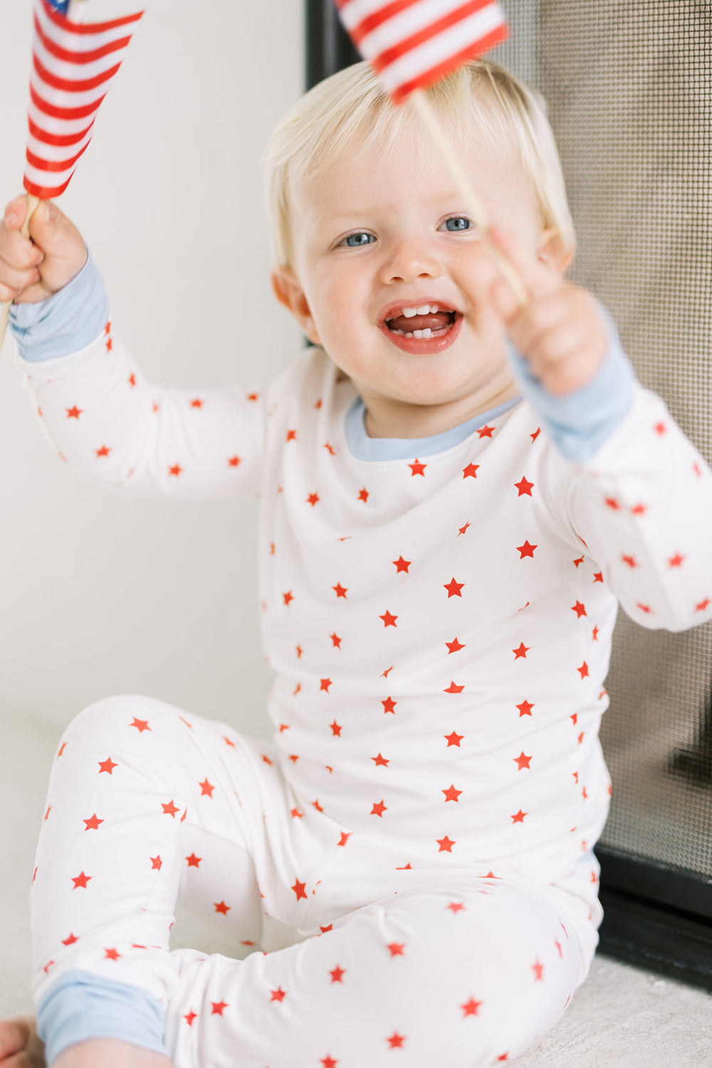 Red Star 2-Piece Pajamas