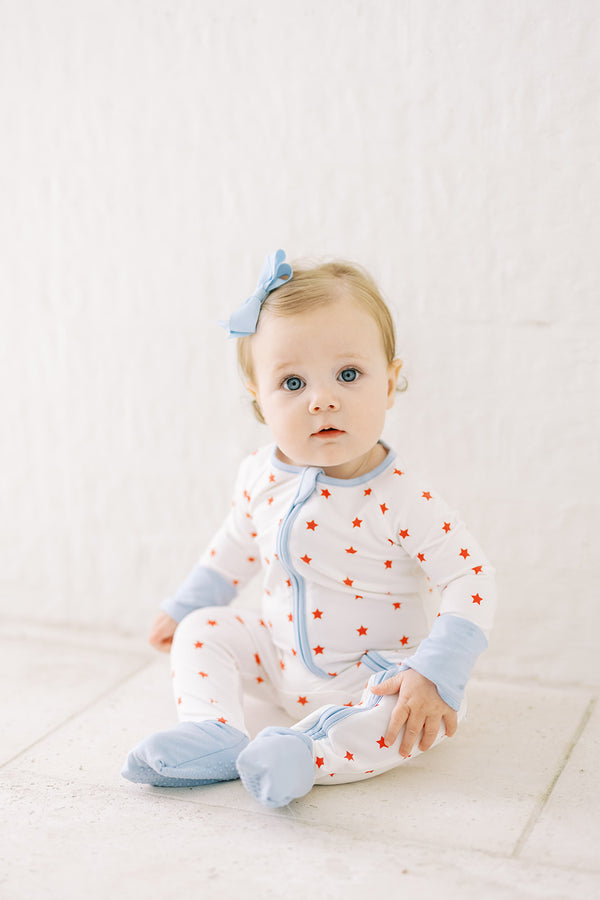 Red Star Sleep Romper