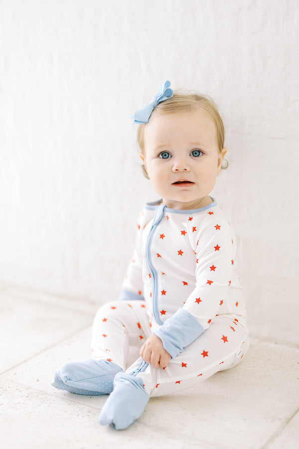 Red Star Sleep Romper