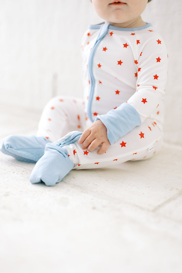 Red Star Sleep Romper