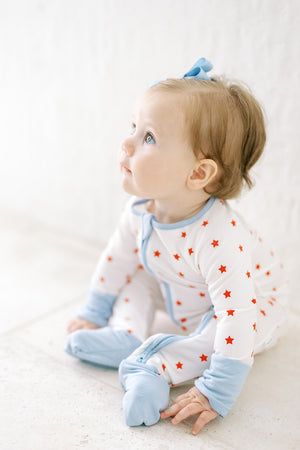 Red Star Sleep Romper