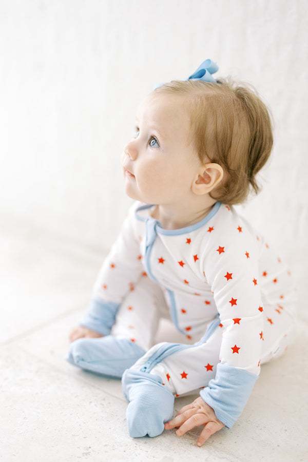 Red Star Sleep Romper