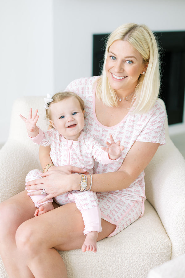 Matching Momma Pjs - Bows