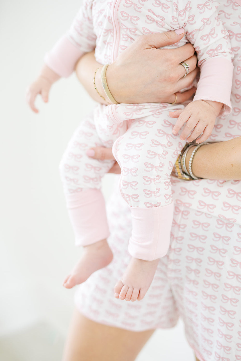 Bow - Sleep Romper zip