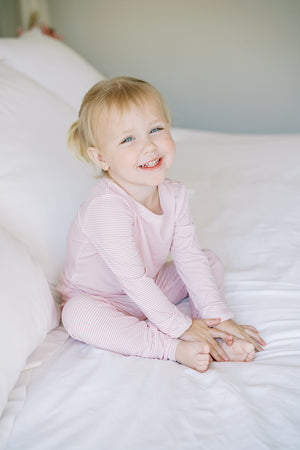 Mini Stripe 2 Piece Pajama Set