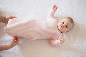 Newborn Gown - Gingham