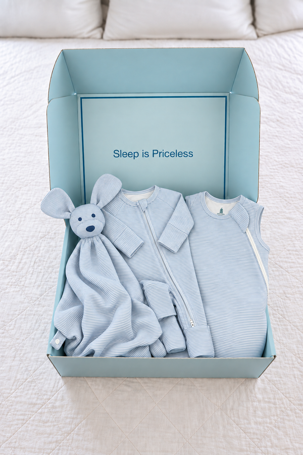 Blue Mini-Stripe Gift Bundle