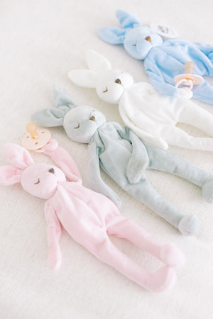 Bunny Lovey / Paci Holder - Sage Green