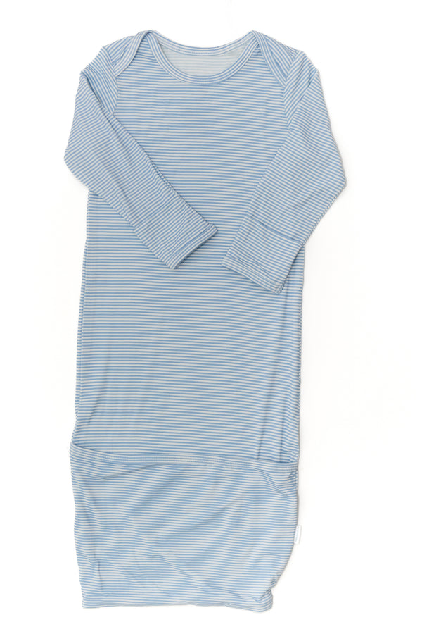Newborn Gown - Mini-Stripe