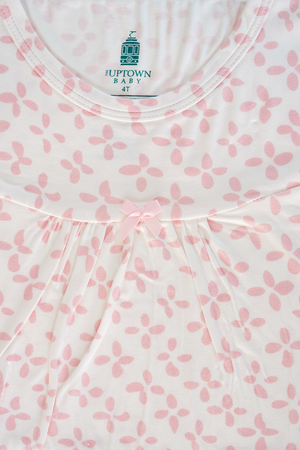 Pink Clover Bamboo Dress