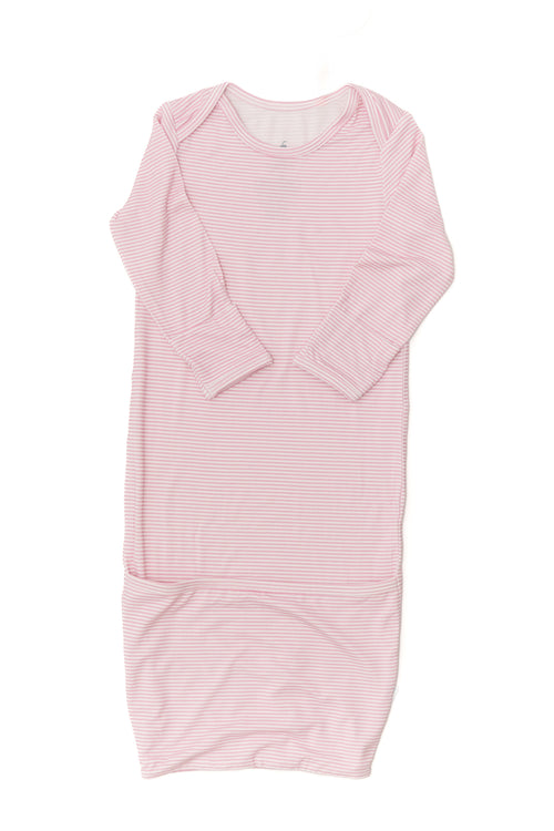 Newborn Gown - Mini-Stripe
