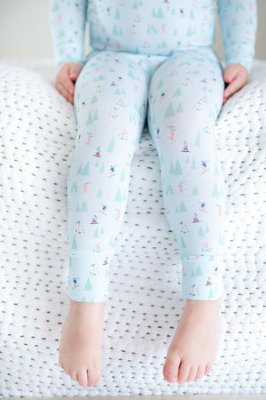 Ski Slopes Sleep Romper