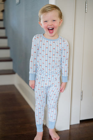 Tractors Pajama Set 2 Piece